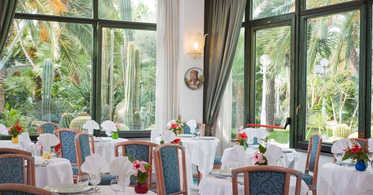 Ein Foto von den Einrichtungen im Park Hotel Terme Mediterraneo