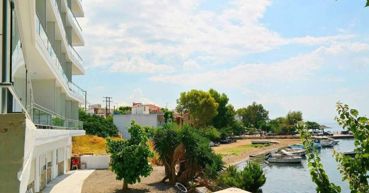 Een foto van de buitenkant van Porto Evia Boutique Hotel