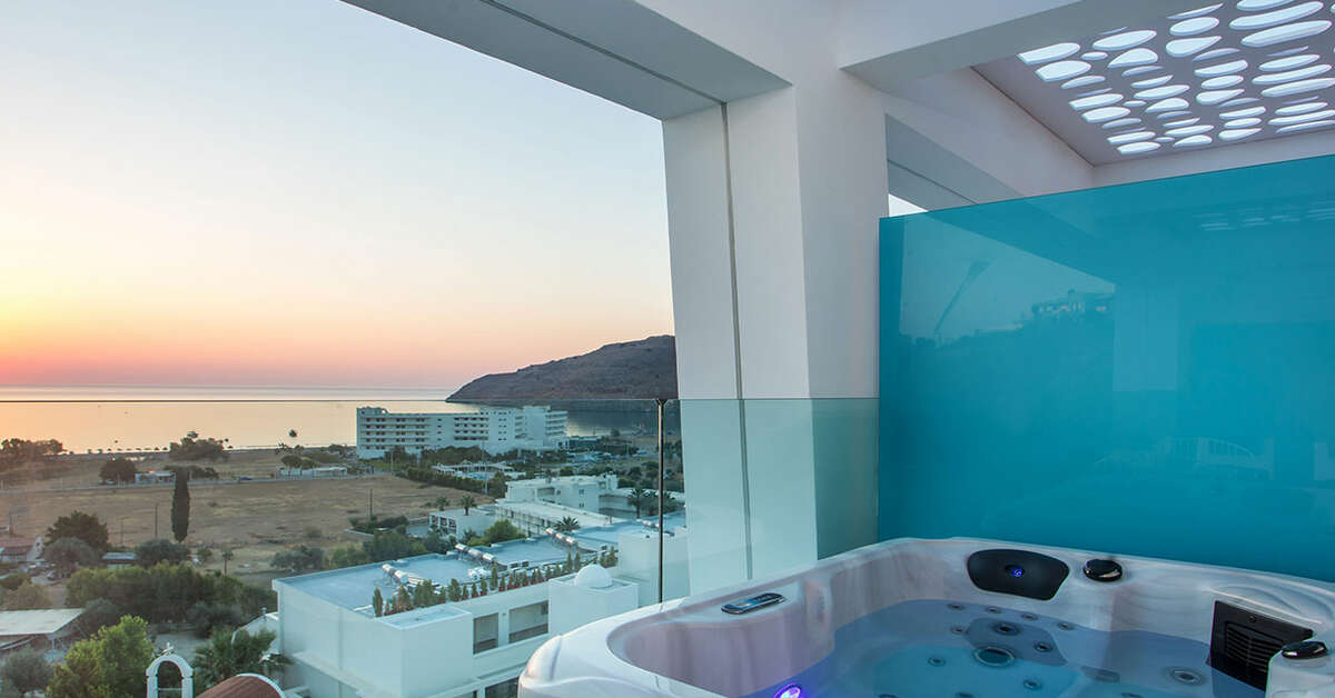 Een foto van Lindos White Hotel & Suites