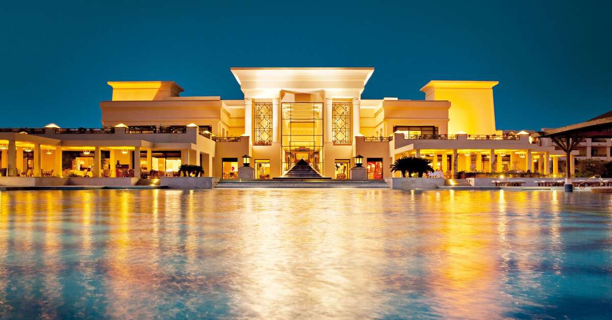 Ein Foto vom Pool im Sheraton Soma Bay Resort