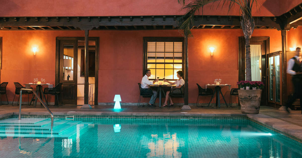 Een foto van het zwembad bij Boutique Hotel San Roque