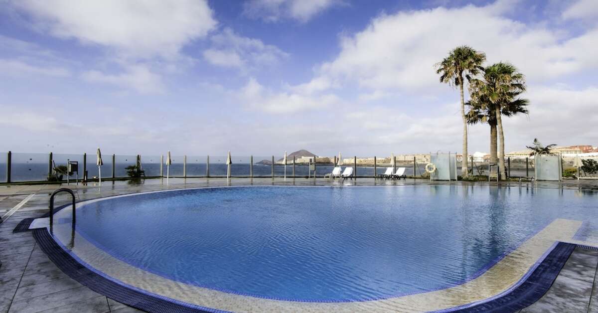 Een foto van het zwembad bij Hotel Kn Arenas del Mar