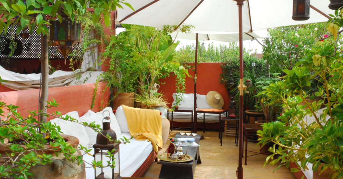 Ein Foto von den Einrichtungen im Riad Les Oliviers