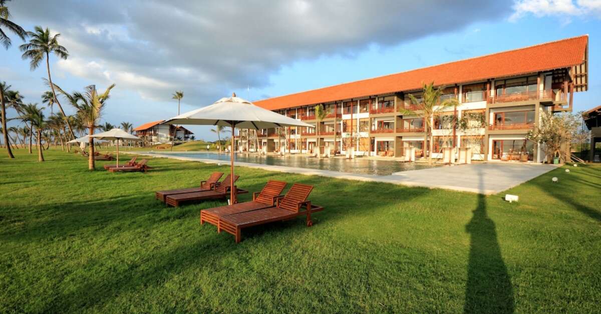 Een foto van het zwembad bij Anantaya Resort & Spa Chilaw