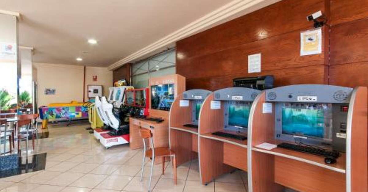 Een foto van de faciliteiten bij Aparthotel HYB Eurocalas