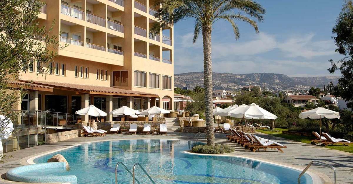 Een foto van het zwembad bij Thalassa Boutique Hotel & Spa