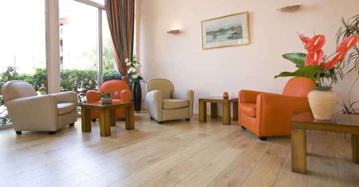 Een foto van het interieur van Le Lido