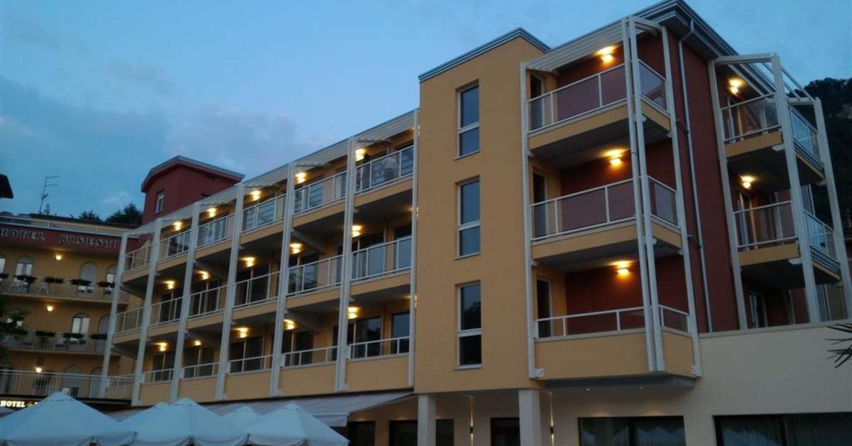 Een foto van de buitenkant van Hotel Bisesti