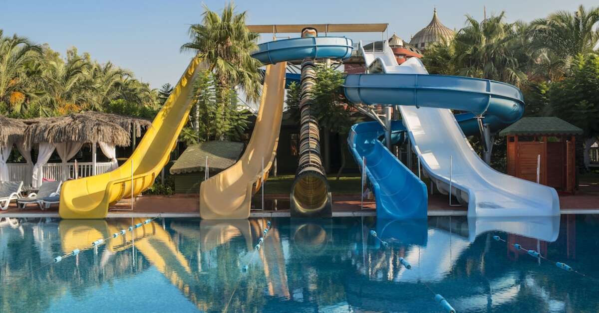 Een foto van het zwembad bij Delphin Palace Hotel