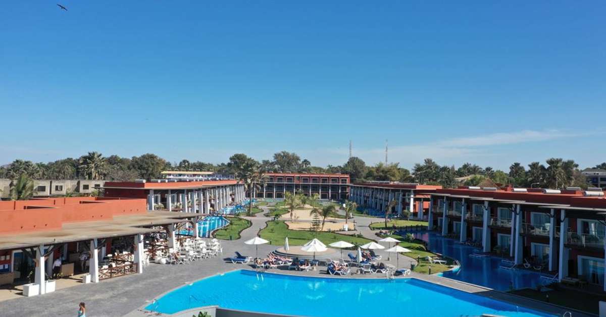 Een foto van een overzicht van African Princess Beach Hotel