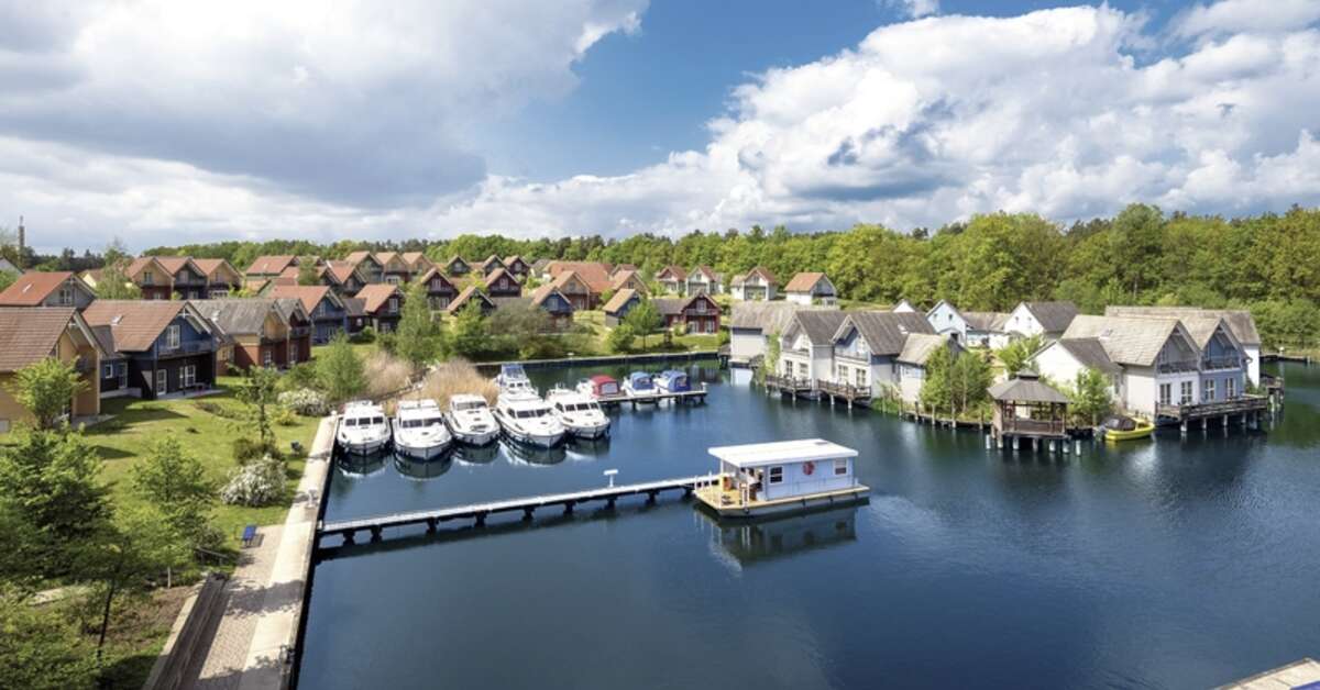 Een foto van de buitenkant van Precise Resort Marina Wolfsbruch
