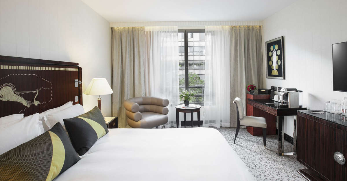 Een foto van het interieur van Hotel du Collectionneur