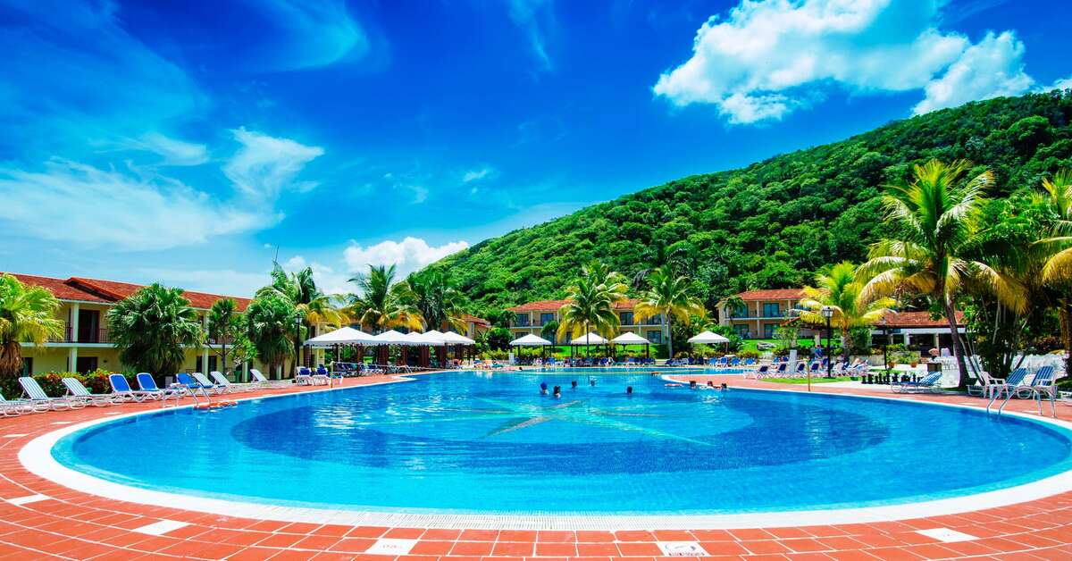 Ein Foto vom Pool im Memories Jibacoa Resort