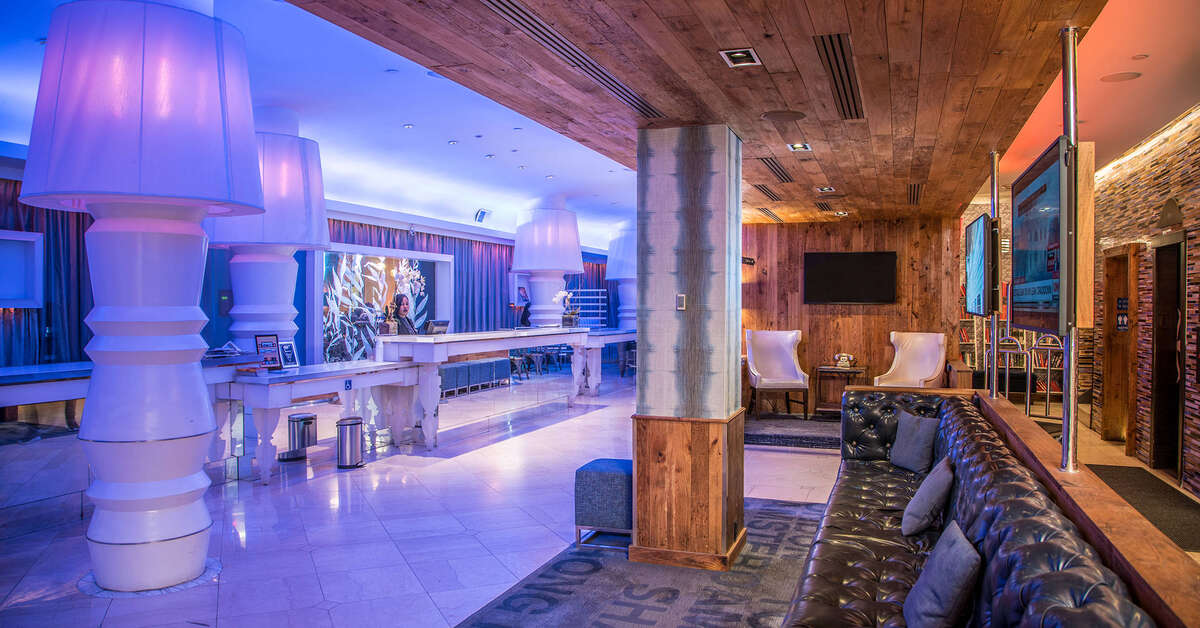 Een foto van het interieur van The Gallivant Times Square
