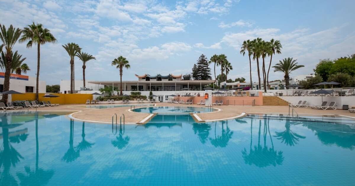 Een foto van het zwembad bij Allegro Agadir