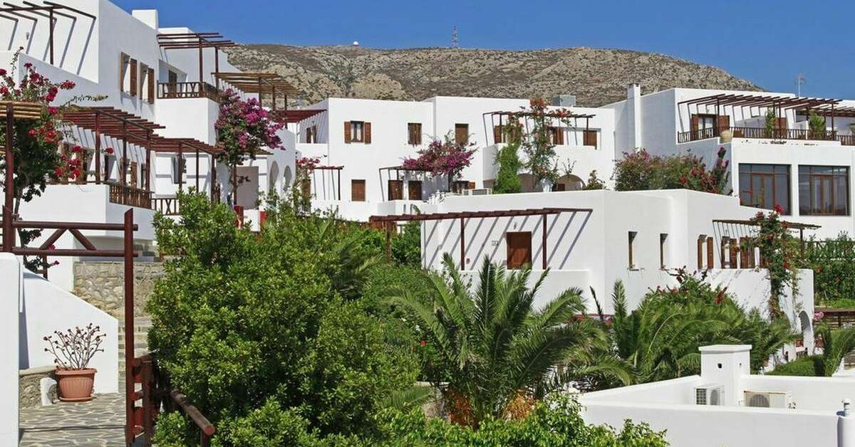 Een foto van de buitenkant van Aegean Village