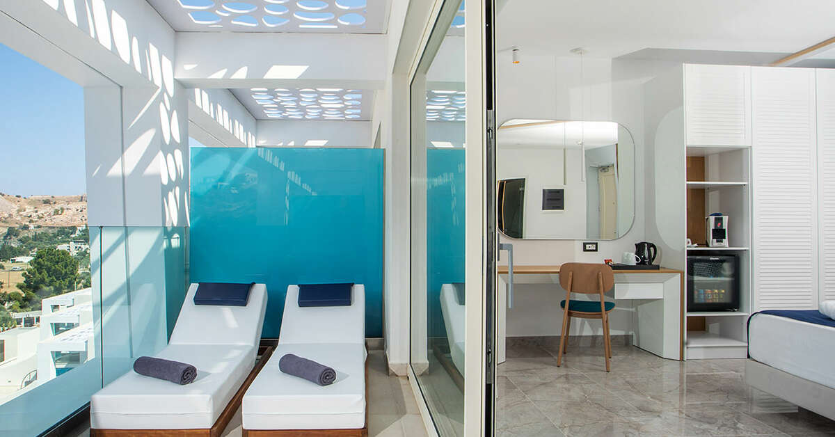 Een foto van Lindos White Hotel & Suites