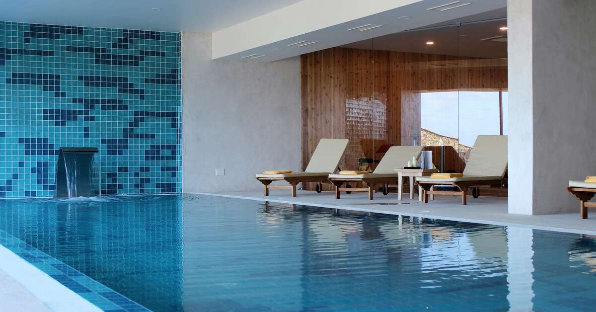 Een foto van het zwembad bij Pedras Do Mar Resort