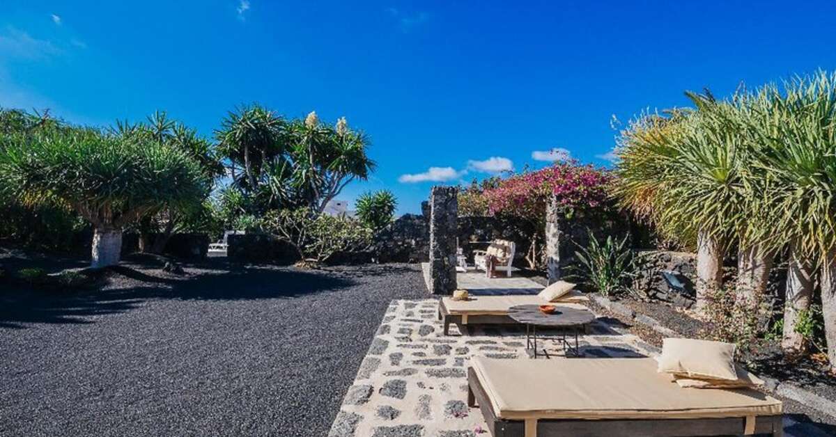 Een foto van het terras bij Hotel El Grifo