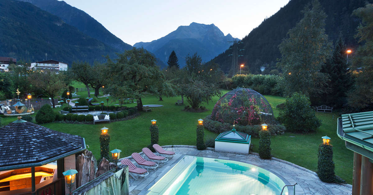 Een foto van het zwembad bij Neuhaus Zillertal Resort
