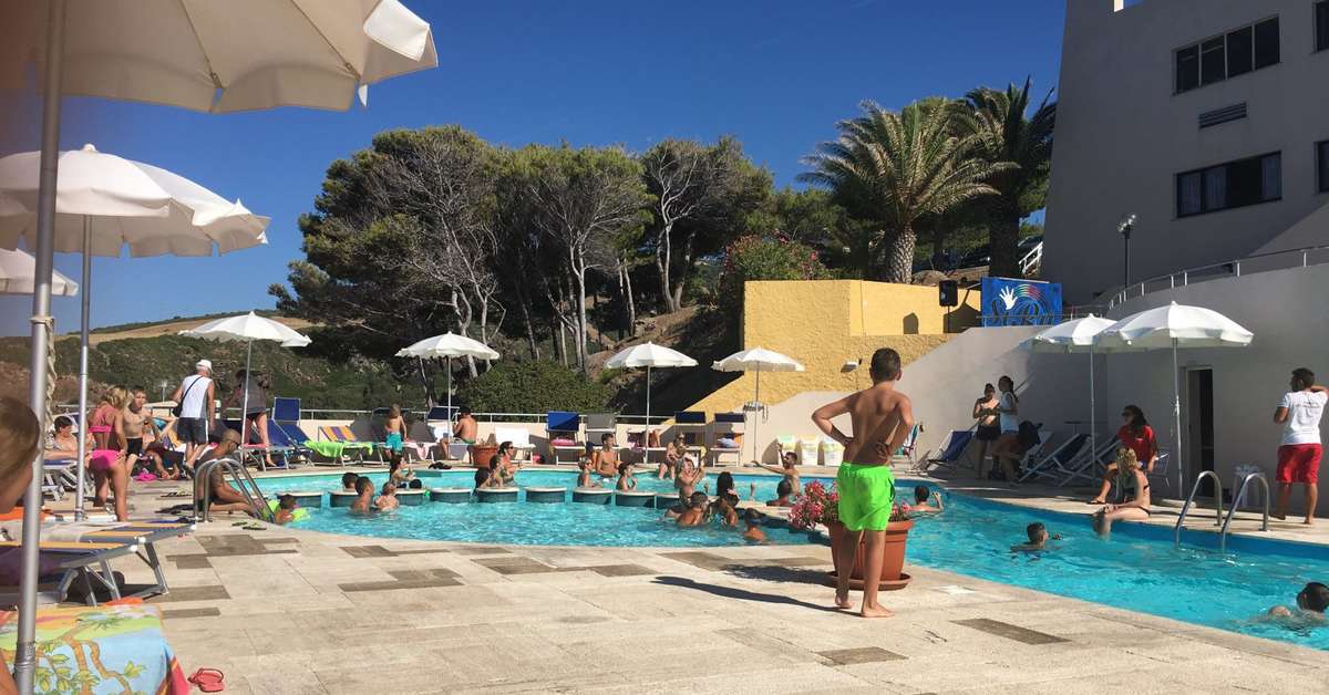 Een foto van het zwembad bij Castelsardo Resort Village