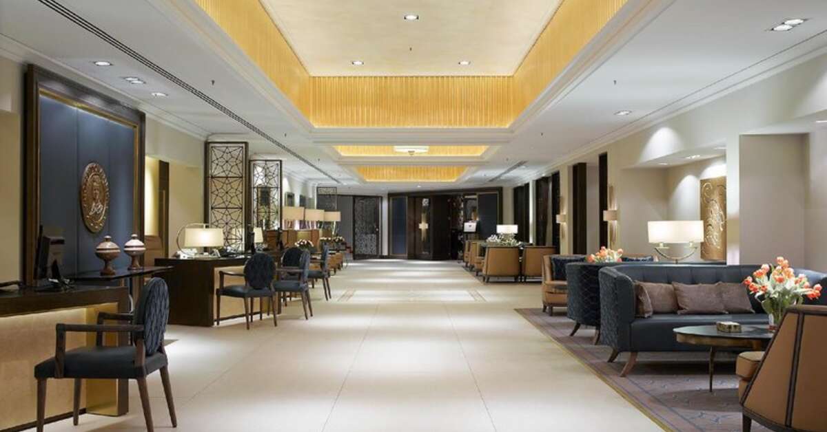 Ein Foto vom Innenbereich im Dona Filipa Hotel