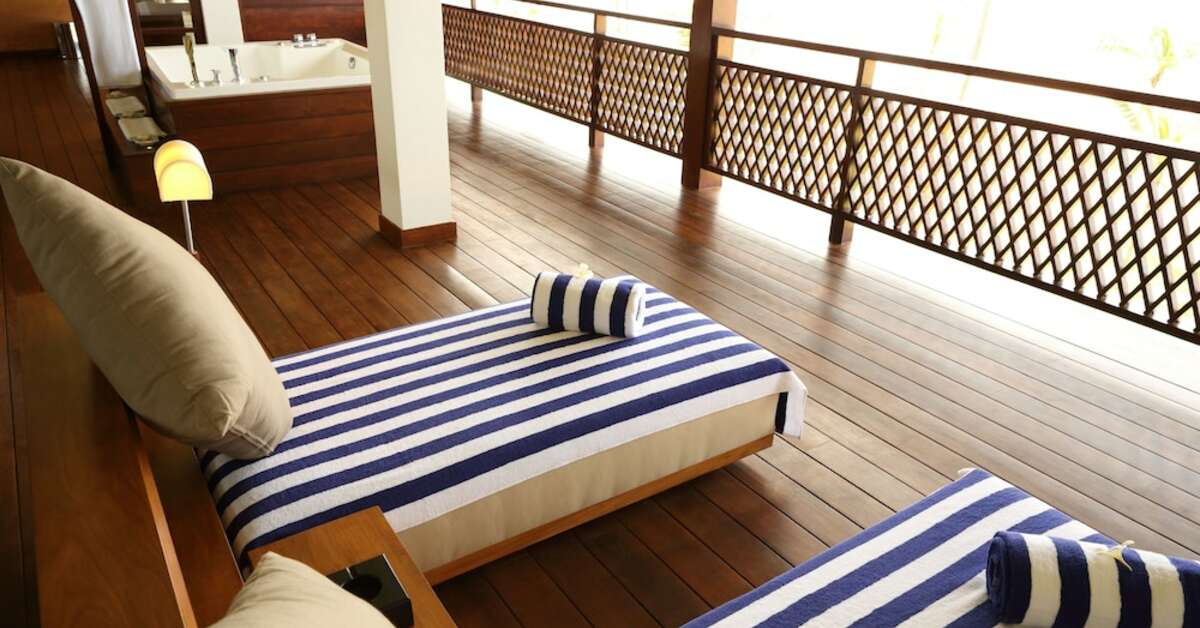 Een foto van het terras bij Anantaya Resort & Spa Chilaw