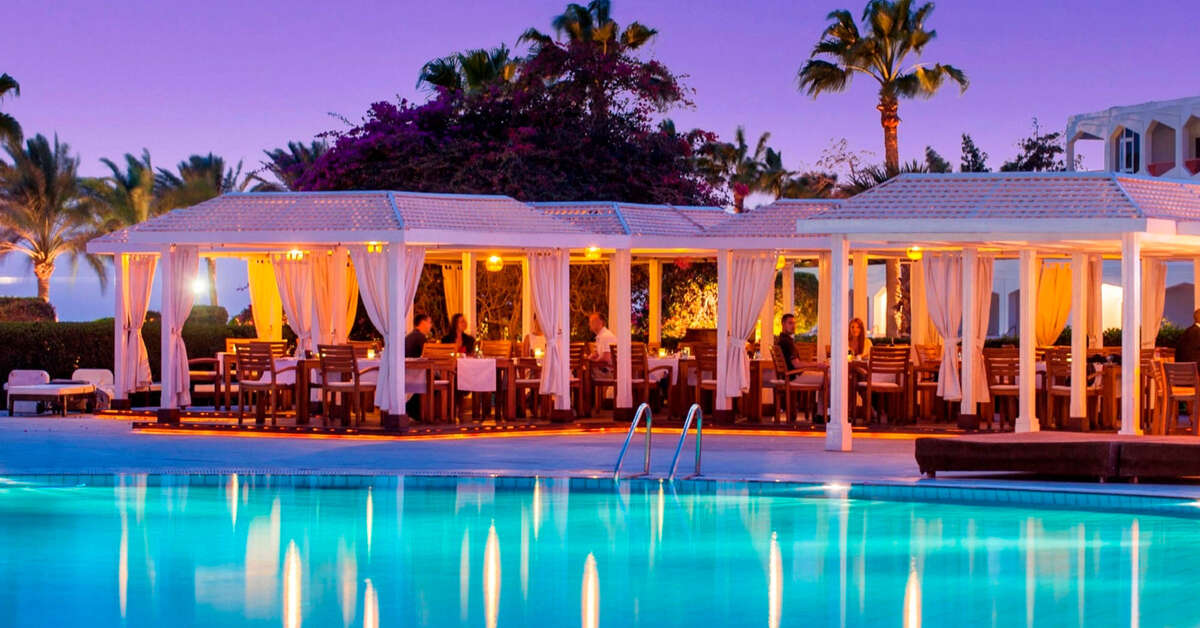 Een foto van het zwembad bij Baron Resort Sharm El Sheikh