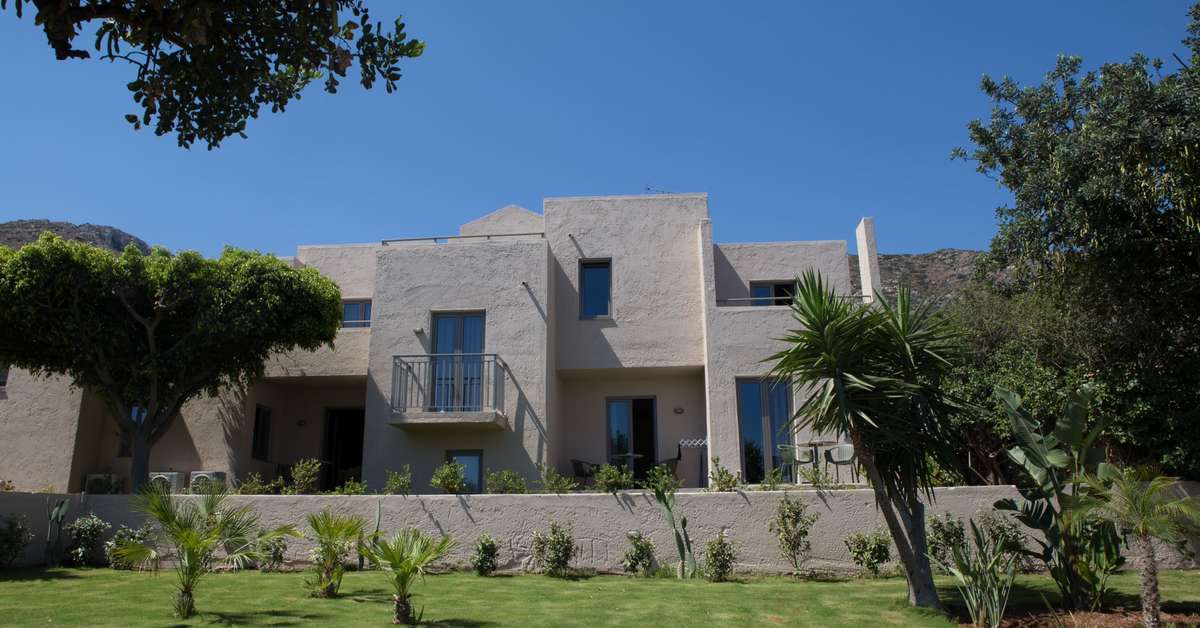 Een foto van de buitenkant van Sundance Appartementen & Suites