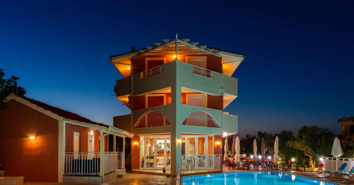 Een foto van het zwembad bij Zante Pantheon Hotel