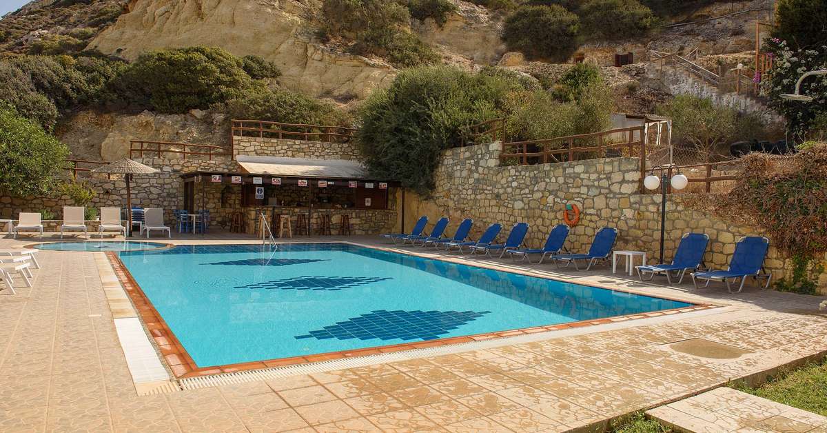 Een foto van het zwembad bij Hotel Zafiria