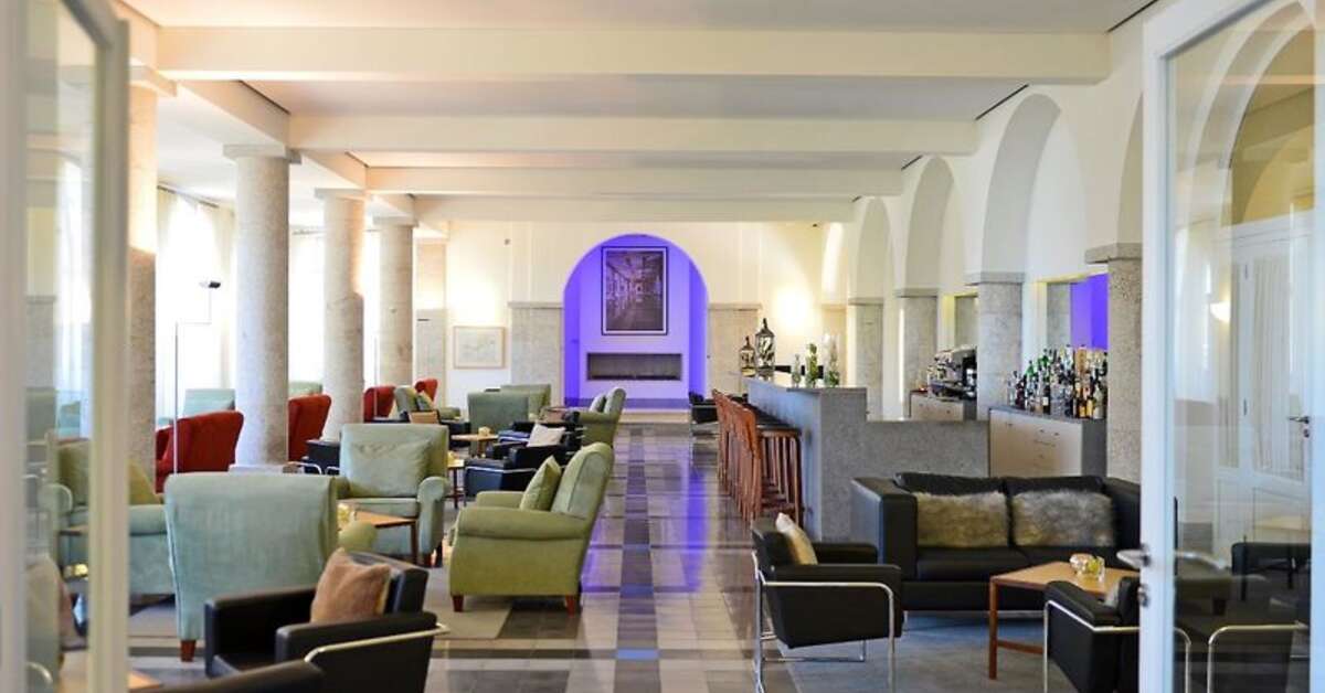 Een foto van het interieur van Pousada Serra da Estrela