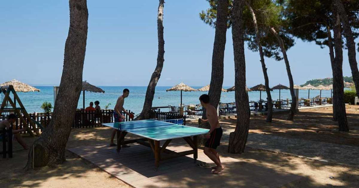 Een foto van de faciliteiten bij Castello Beach