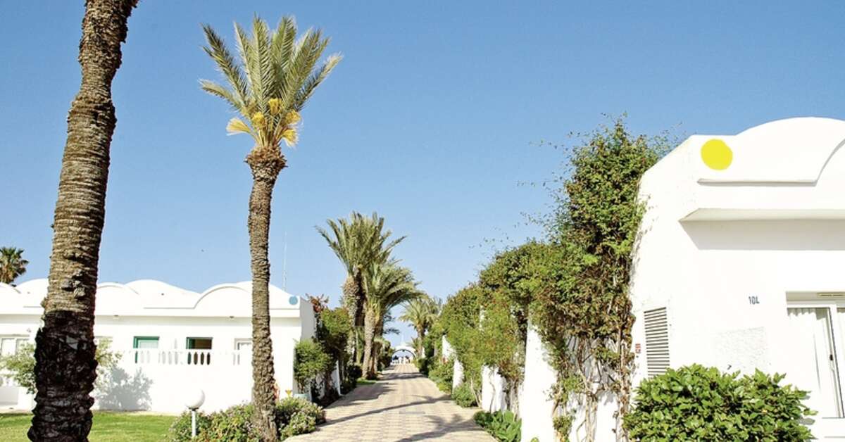 Een foto van de buitenkant van El Mouradi Club Kantaoui