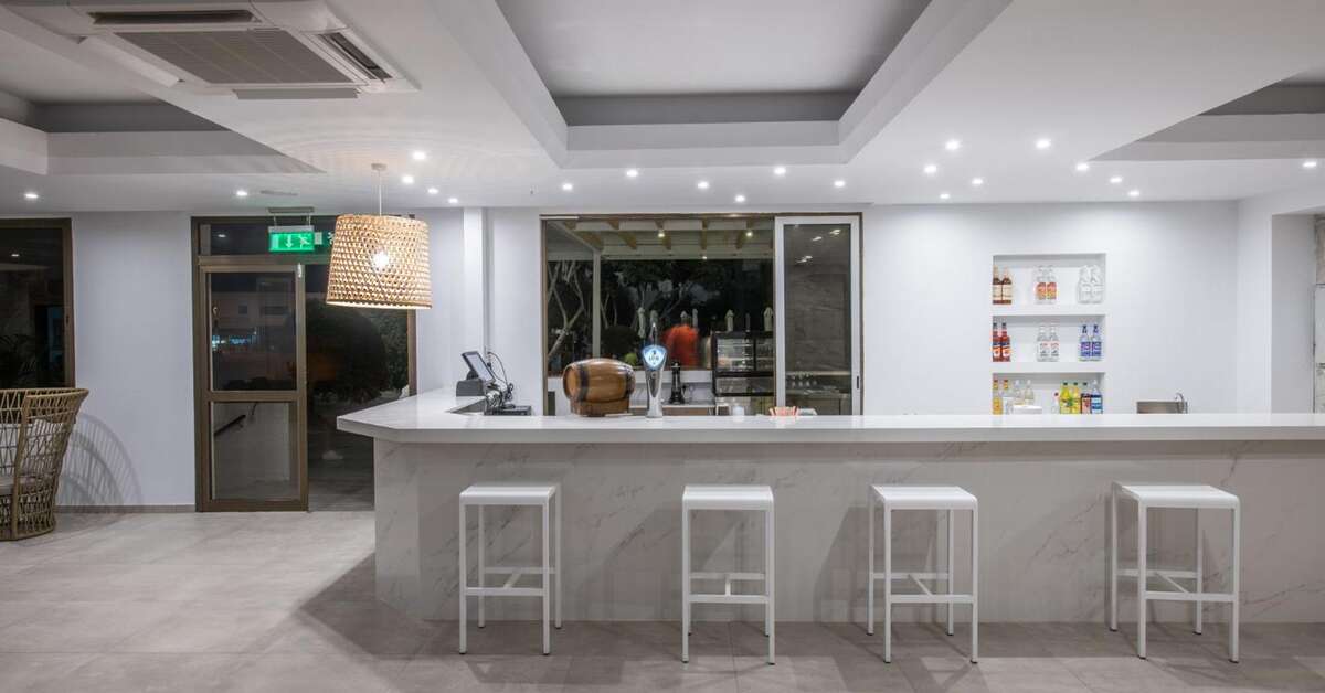 Een foto van het interieur van Narcissos Waterpark Resort