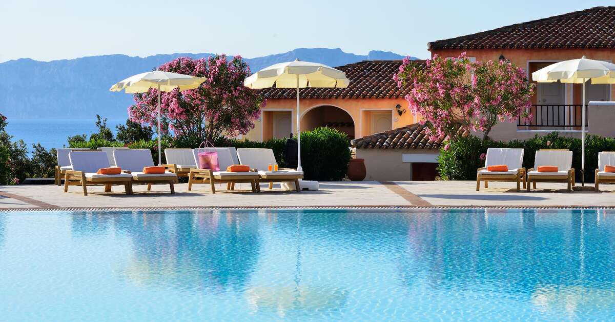 Ein Foto vom Pool im VOI Colonna Village