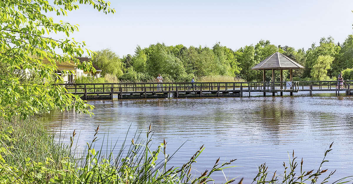 Een foto van de buitenkant van Center Parcs Limburgse Peel