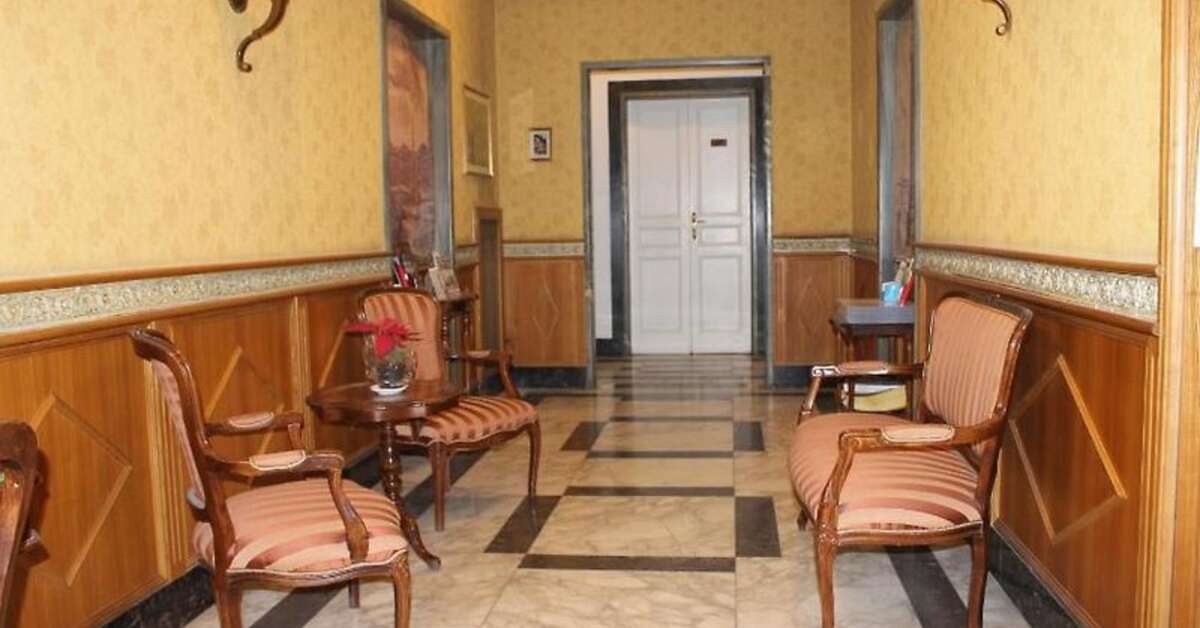 Een foto van het interieur van Hotel Fiori