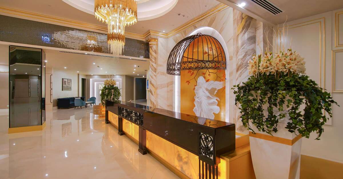 Een foto van het interieur van Limak Cyprus Deluxe Hotel