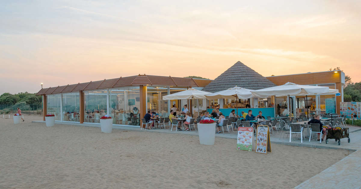 Een foto van het strand bij Camping Pra' delle Torri