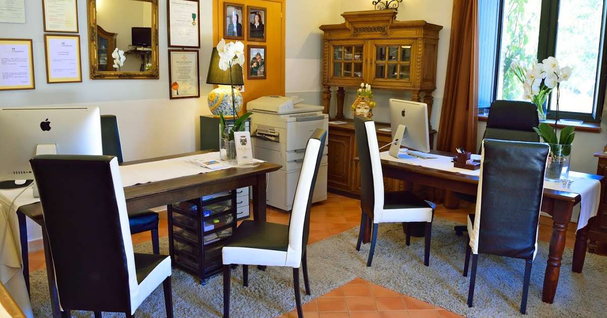 Ein Foto vom Innenbereich im Agriturismo Vecchia Masseria