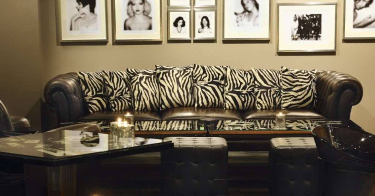 Een foto van het interieur van Hotel Villa Real