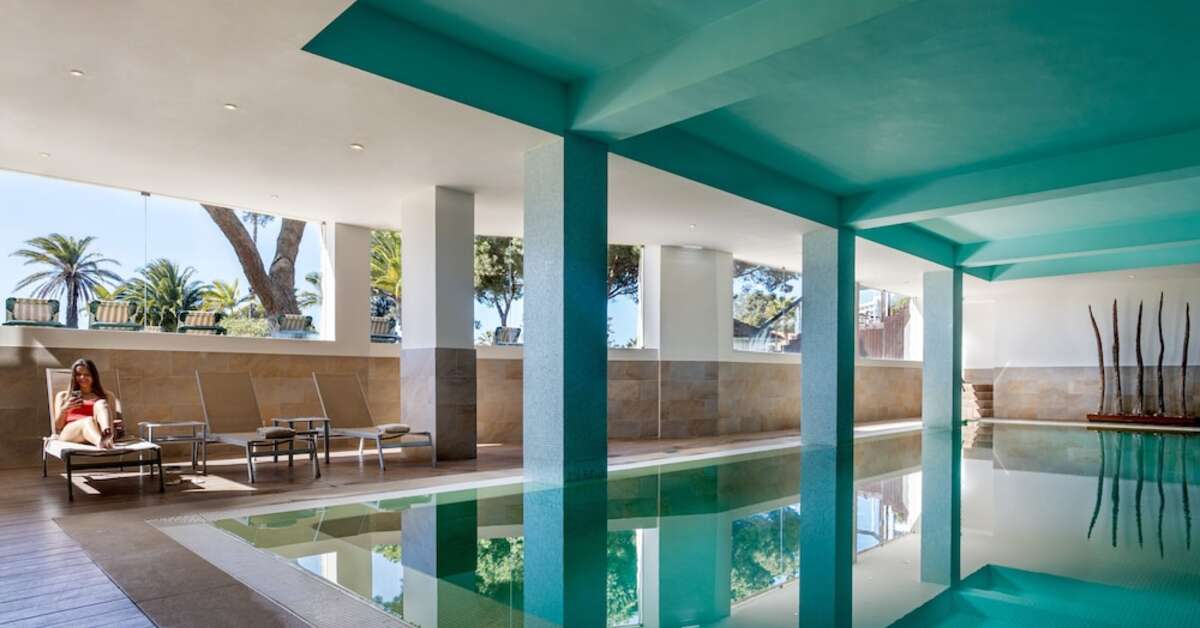 Ein Foto vom Pool im Pestana Dom Joao II
