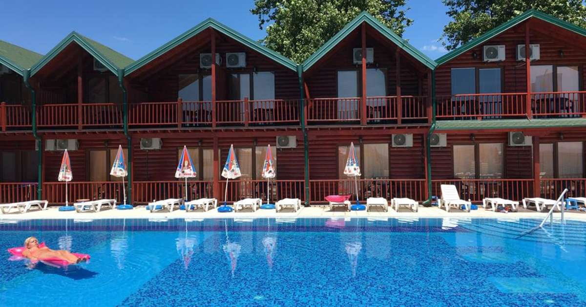 Een foto van het zwembad bij Hotel Mizo
