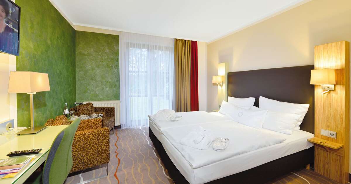 Ein Foto von einer Übersicht des Landhotel Schnuck