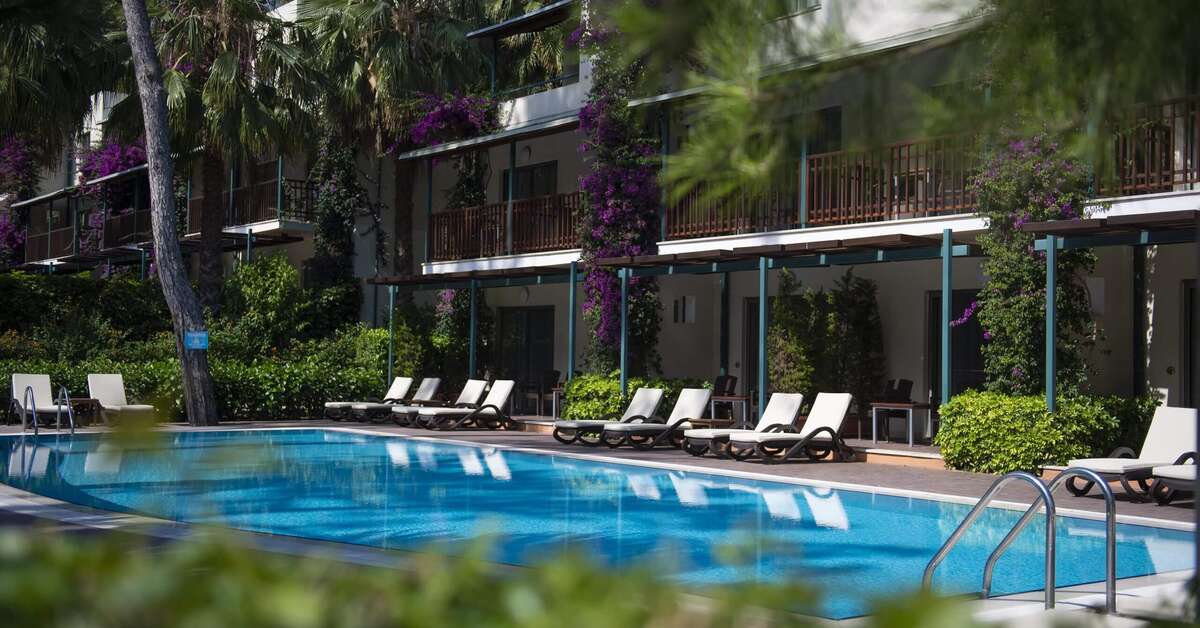 Een foto van het zwembad bij Turquoise Resort Hotel & Spa