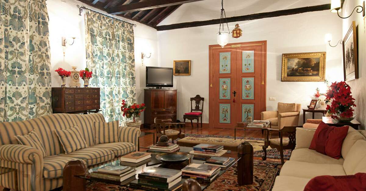 Een foto van het interieur van Hotel Rural Cortijo San Ignacio Golf