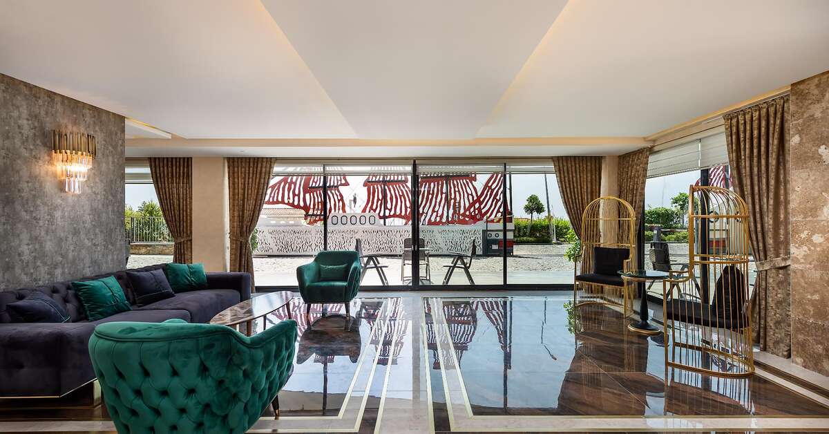 Een foto van het interieur van Elite Luxury Suite & Spa
