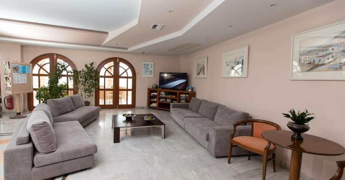 Een foto van het interieur van Anita Beach Hotel