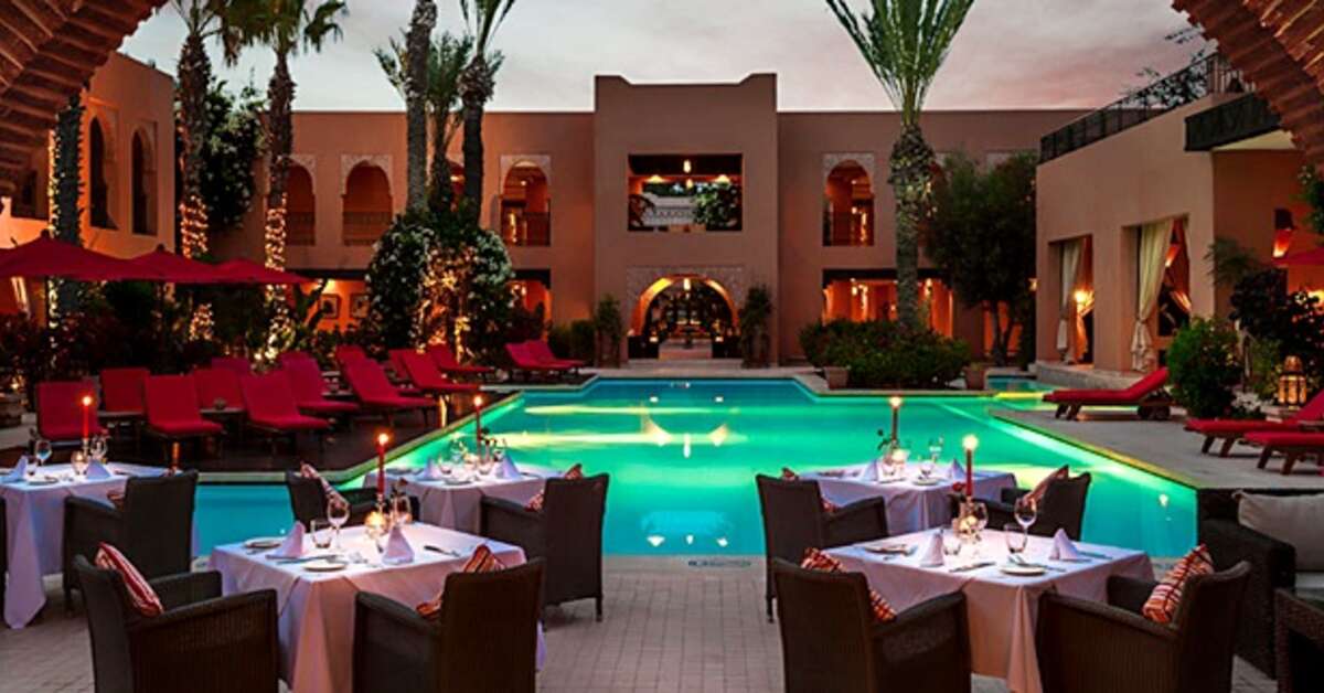 Een foto van de buitenkant van Tikida Golf Palace